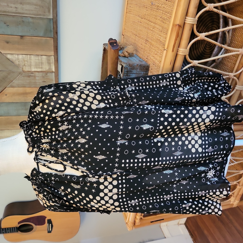 Current Air Blouse Top Small